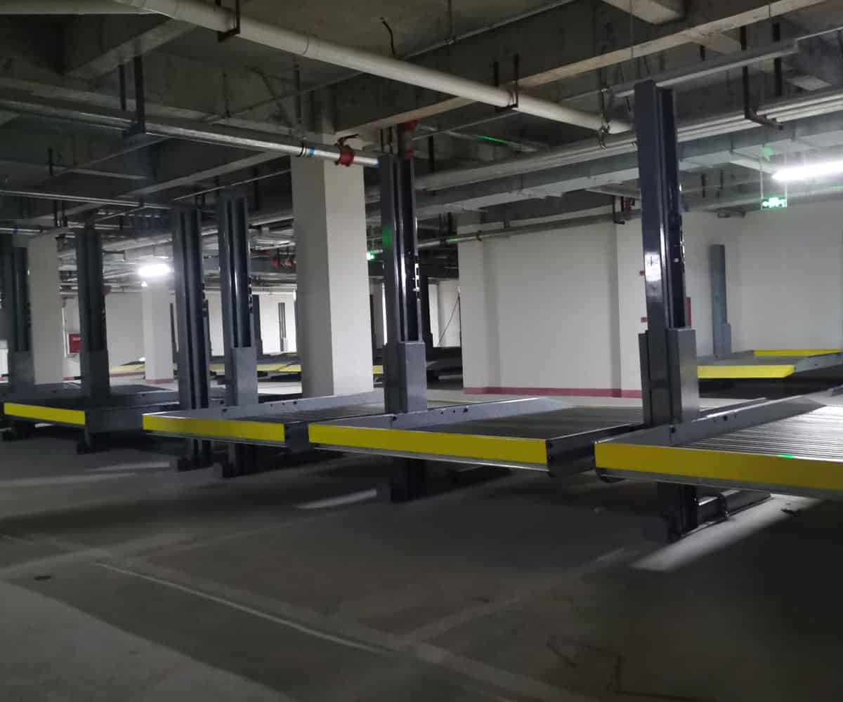 湖北省雙層PSH型立體停車拆除