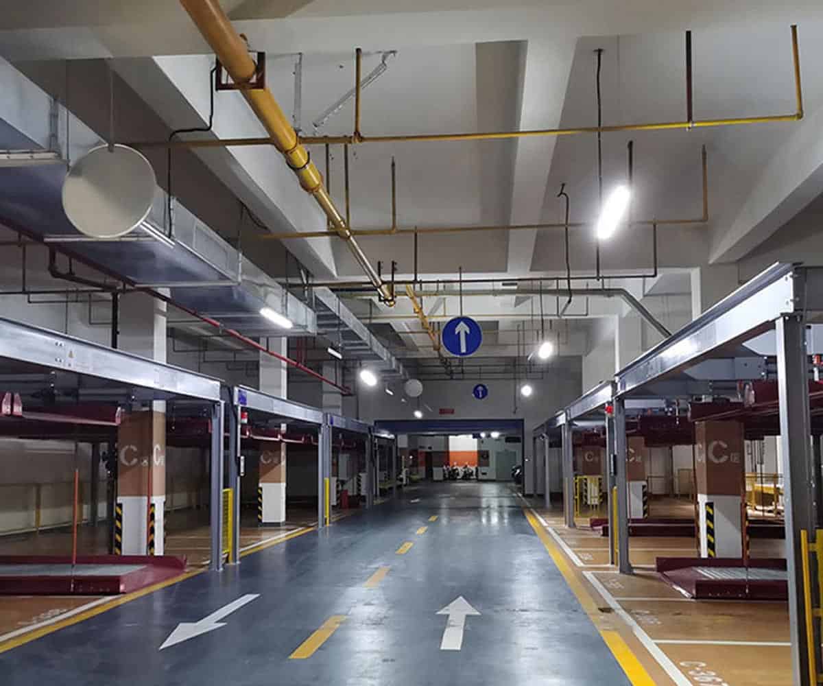 湖北省雙層升降平移機械式立體車庫長租