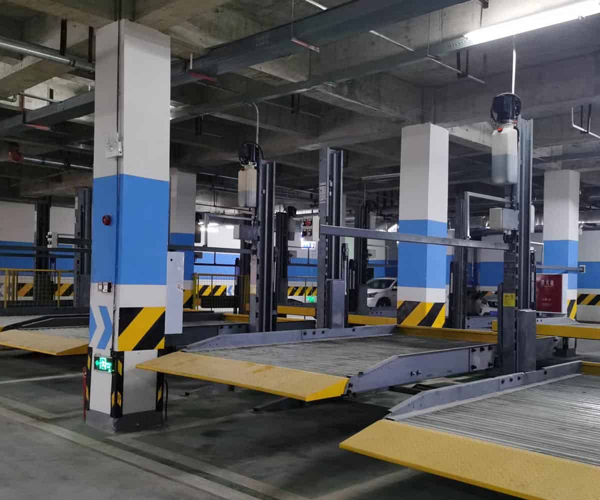 渝北區二層升降式停車庫租賃