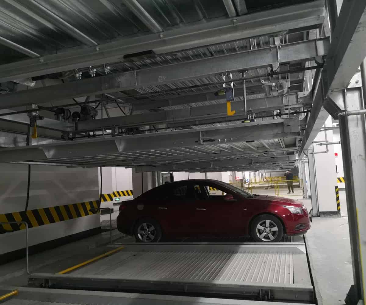 湖北省升降橫移機械式立體車庫設備