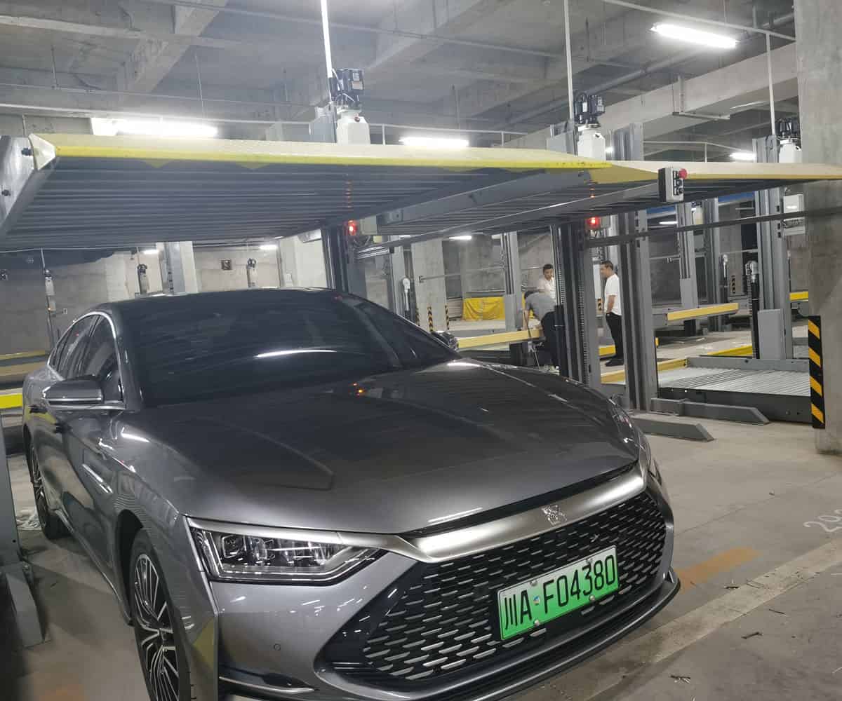 甘肅省地下室四柱簡(jiǎn)易式機(jī)械停車位