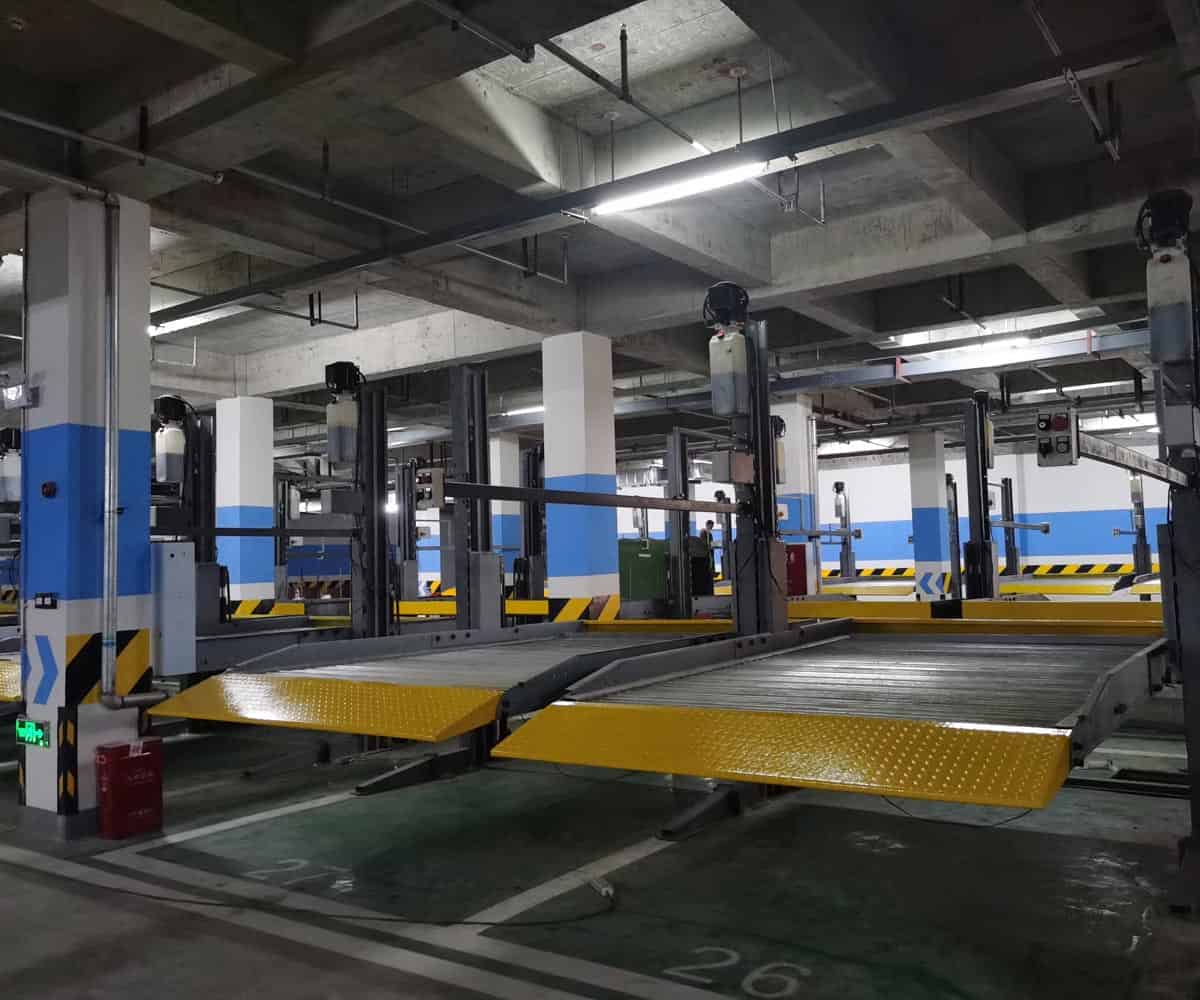 銅梁區2層立體車庫停車設備