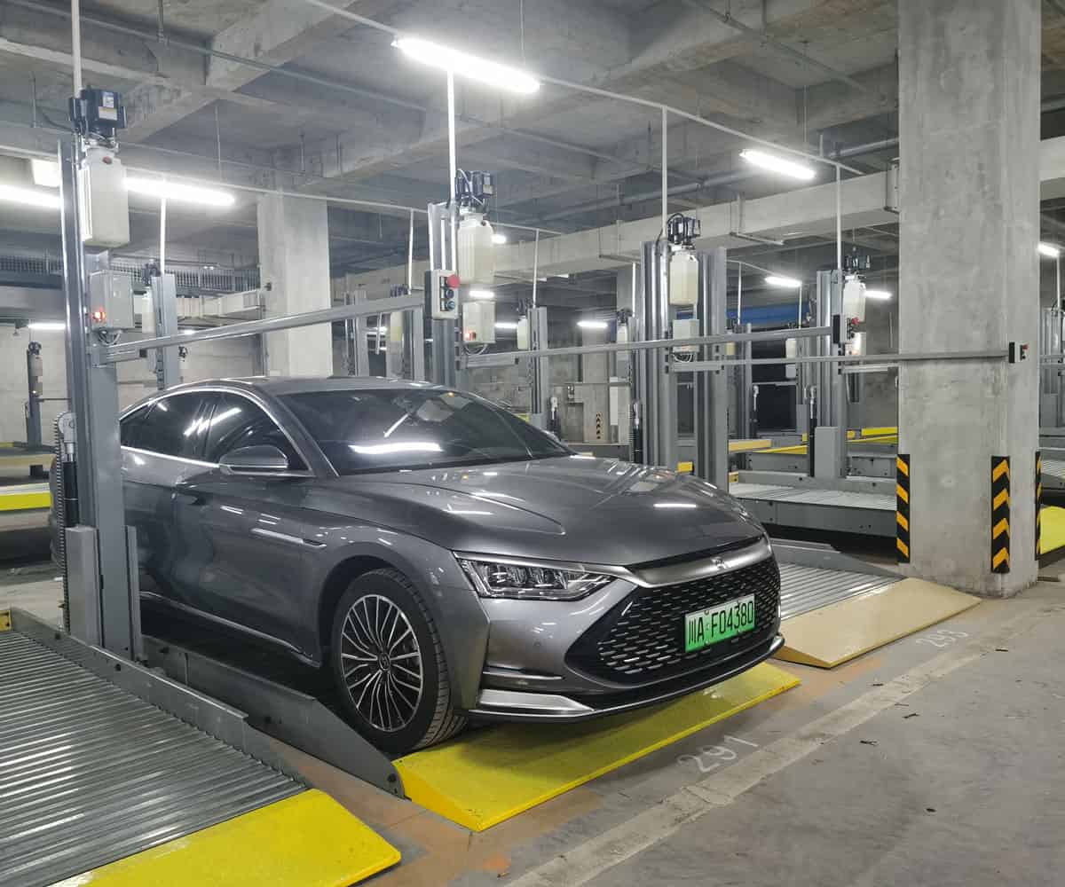 梁平區(qū)小區(qū)二層簡易式機(jī)械停車