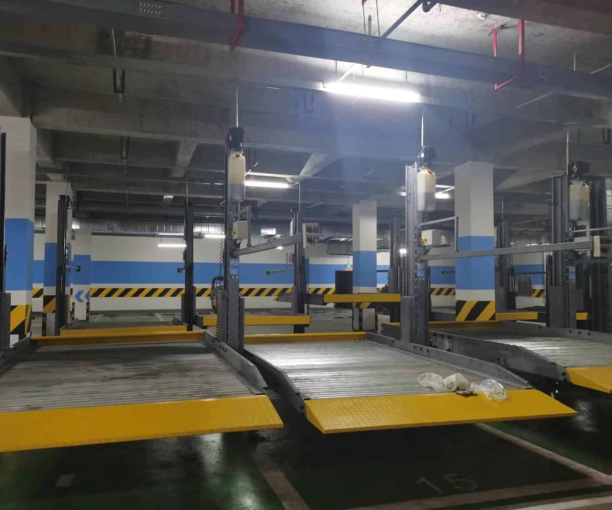 湖北省小區家用簡易升降停車寶